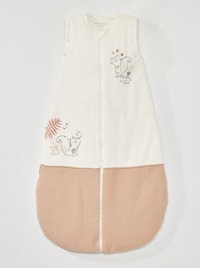 Gigoteuse en velours 'Petit Beguin' - TOG 3 Blanc - Kiabi