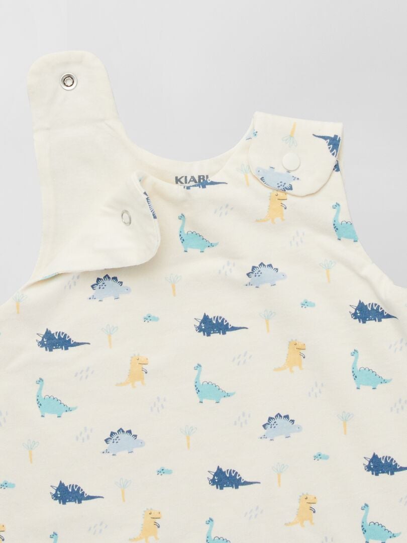 Gigoteuse légère en jersey - TOG 1 Beige 'dino' - Kiabi