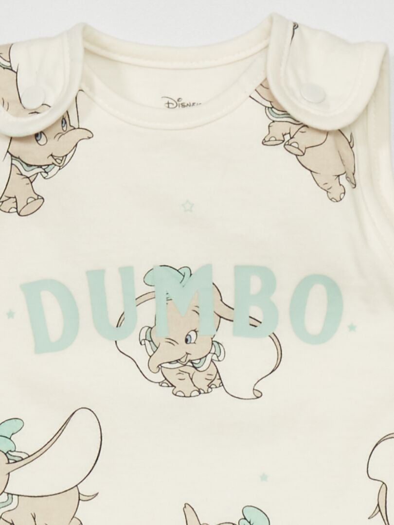 Gigoteuse légère sans manches 'Dumbo' Blanc - Kiabi