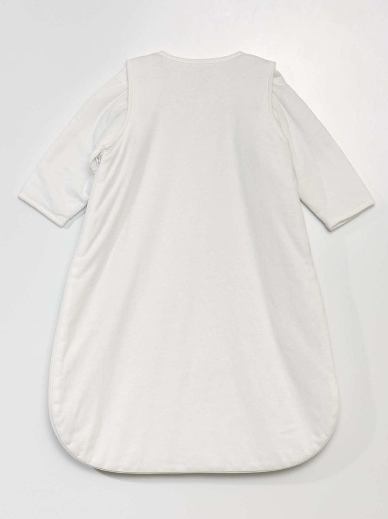 Gigoteuse ouatinée avec manches amovibles TOG 2,5 Gris - Kiabi