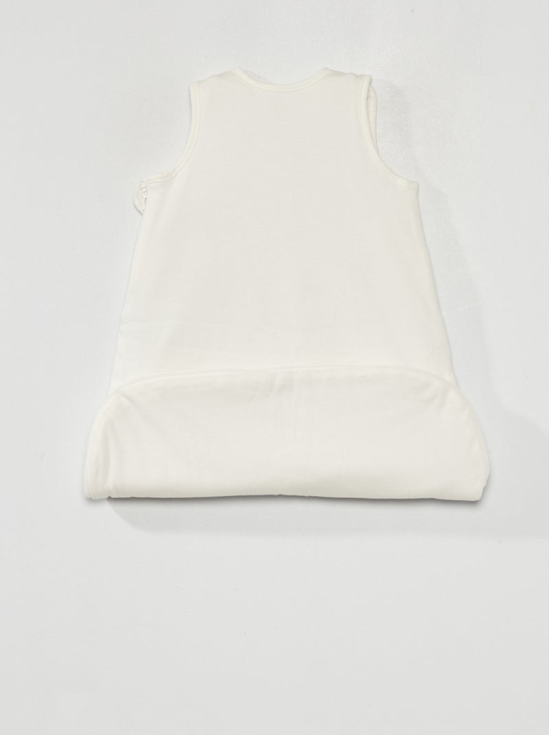 Gigoteuse ouatinée sans manches TOG 2 Blanc - Kiabi