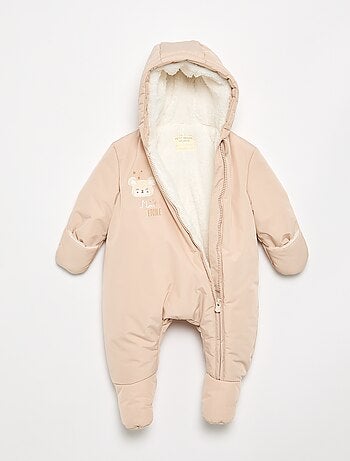 Gigoteuse 'Petit Béguin' avec pieds, gants et capuche