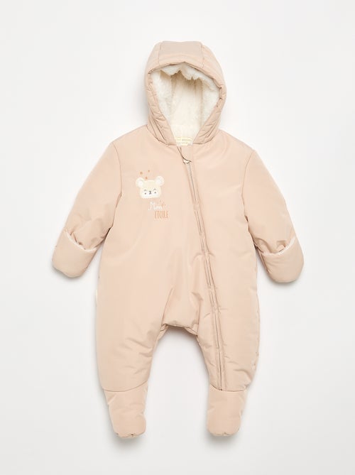 Gigoteuse 'Petit Béguin' avec pieds, gants et capuche - Kiabi Gigoteuse 'Petit Béguin' avec pieds, gants et capuche - Kiabi