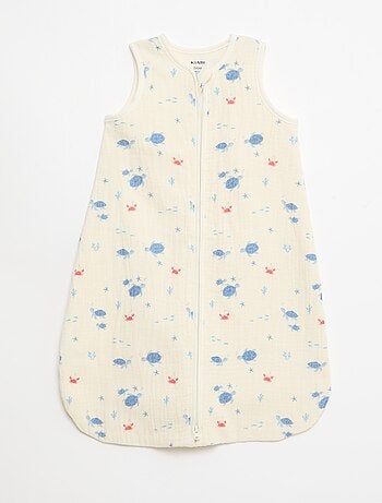 Gigoteuse sans manches animée en gaze de coton TOG 1