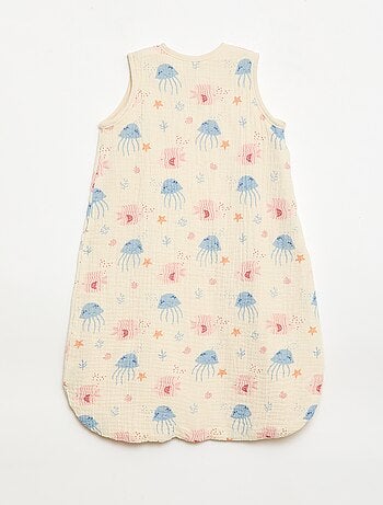 Gigoteuse sans manches animée en gaze de coton TOG 1