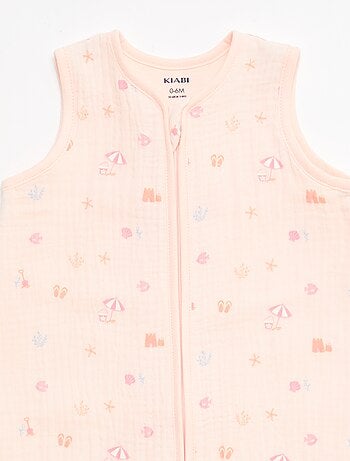 Gigoteuse sans manches animée en gaze de coton TOG 1