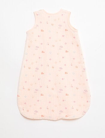 Gigoteuse sans manches animée en gaze de coton TOG 1