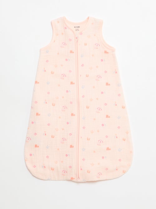 Gigoteuse sans manches animée en gaze de coton TOG 1 - Kiabi