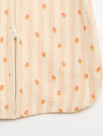 Gigoteuse sans manches animée en gaze de coton TOG 1