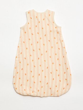 Gigoteuse sans manches animée en gaze de coton TOG 1