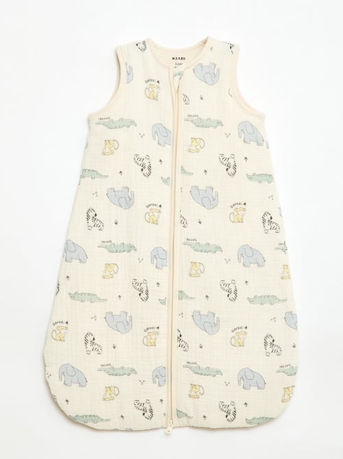 Gigoteuse sans manches zippée en coton TOG 2 - Kiabi