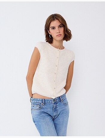 Gilet à boutons, mo fashion