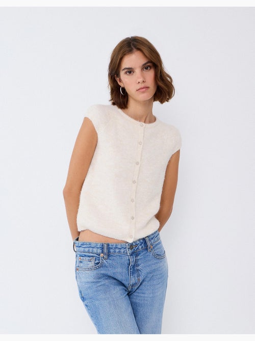 Gilet à boutons, mo fashion - Kiabi