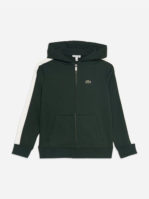 Gilet à capuche - lacoste - Kiabi