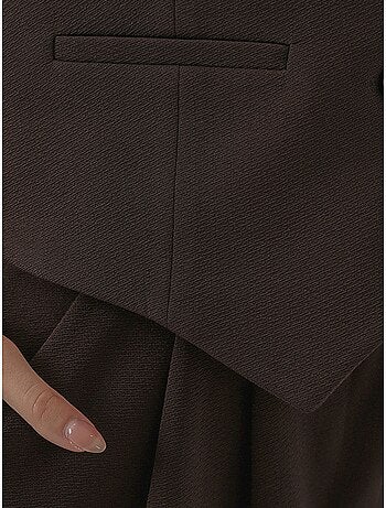Gilet à col en v boutonné bdart