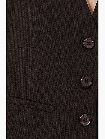 Gilet à col en v boutonné bdart