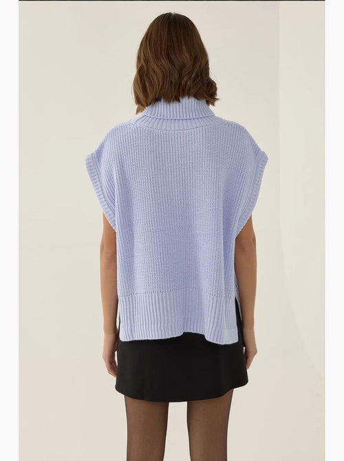 Gilet à col roulé coupe décontractée hiccup - Kiabi