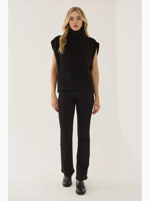 Gilet à col roulé coupe décontractée hiccup - Kiabi