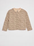 Gilet à manches longues avec ouverture pressions BEIGE - Kiabi