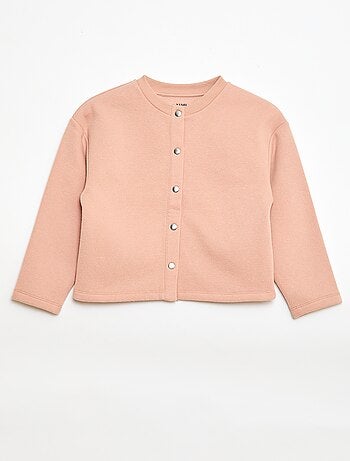 Gilet à manches longues avec ouverture pressions