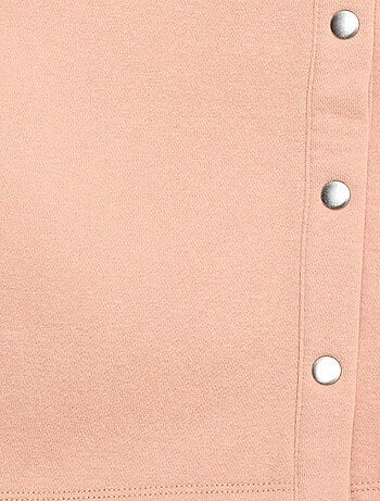 Gilet à manches longues avec ouverture pressions