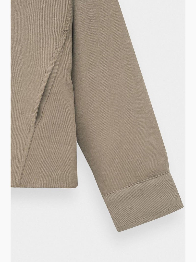 Gilet ajusté giesto Beige argile - Kiabi