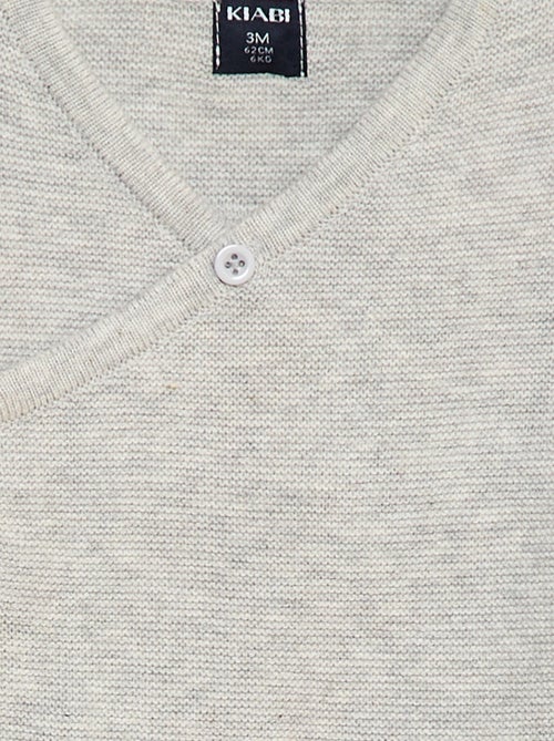 Gilet asymétrique - Kiabi