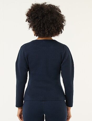 Gilet avec boutons dorés