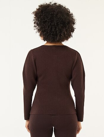 Gilet avec boutons dorés