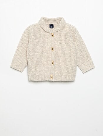 Gilet avec col châle