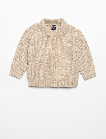 Gilet avec col châle