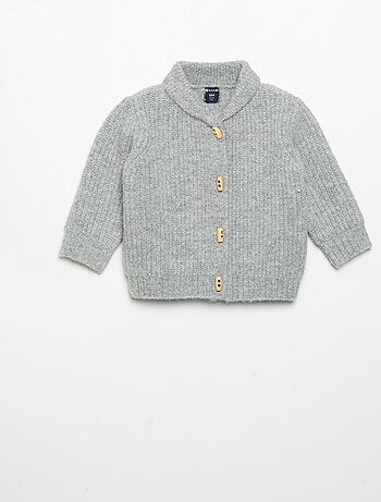 Gilet avec col châle