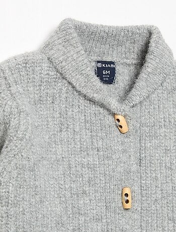 Gilet avec col châle