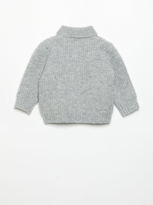Gilet avec col châle - Kiabi