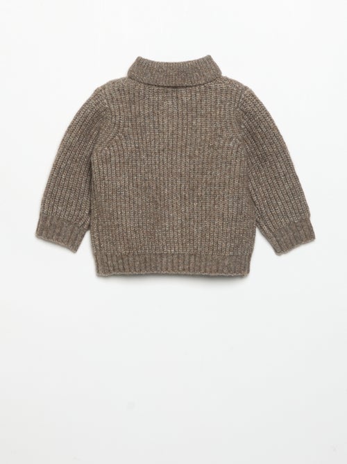 Gilet avec col châle - Kiabi