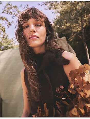 Gilet avec col, mo fashion
