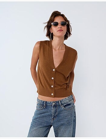 Gilet avec du cachemire, mo fashion