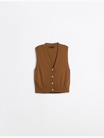 Gilet avec du cachemire, mo fashion