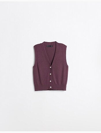Gilet avec du cachemire, mo fashion