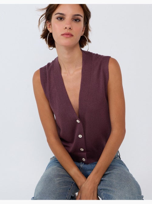 Gilet avec du cachemire, mo fashion - Kiabi