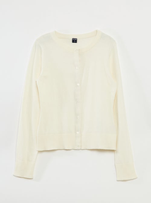 Gilet basique - collection facile à enfiler - Kiabi