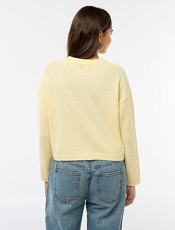 Gilet boutonné avec 2 poches plaquées