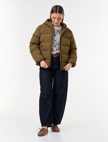 Gilet boutonnée en mohair et laine mélangé