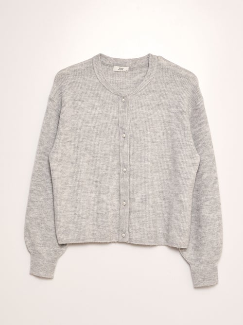 Gilet boutons perle 'JDY' - Kiabi