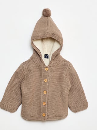 Gilet chaud boutonné en coton