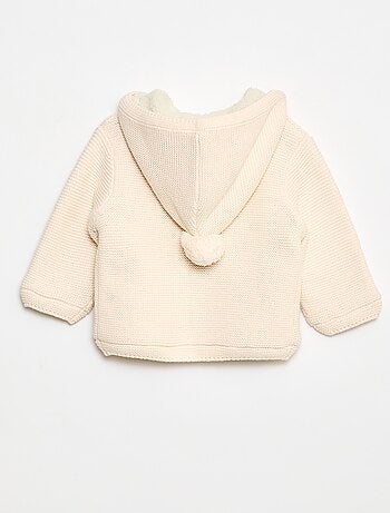 Gilet chaud boutonné en coton