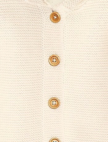 Gilet chaud boutonné en coton