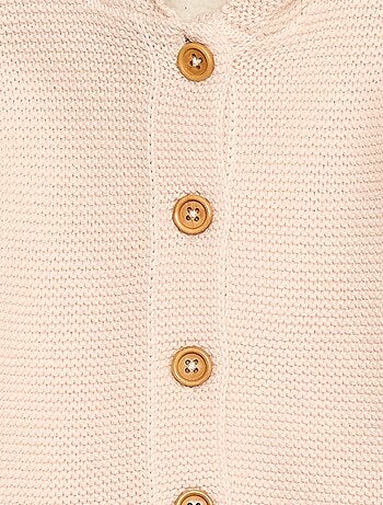 Gilet chaud boutonné en coton