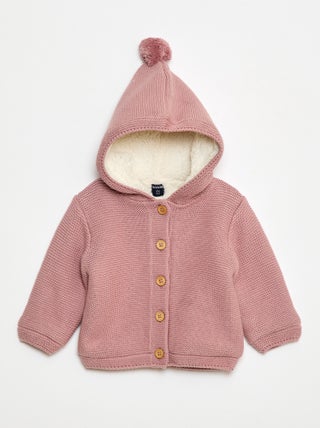 Gilet chaud boutonné en coton