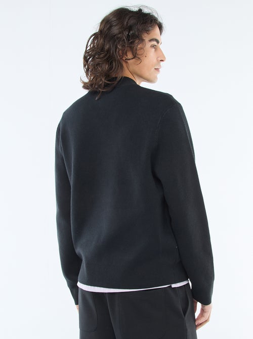 Gilet chaud zippé à col montant - Kiabi